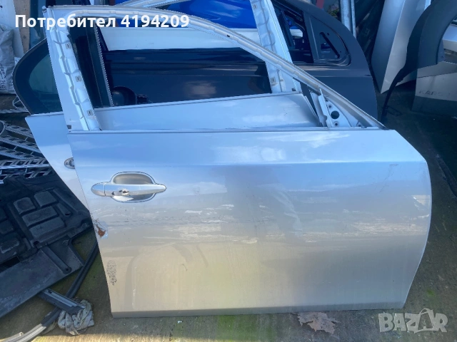 БМВ е60 десни врати забележка , снимка 2 - Части - 54294373