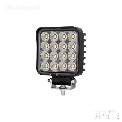  LED Халоген Работна Лампа 48W 12/24V T261, Компактен Дизайн, IP67/IP69