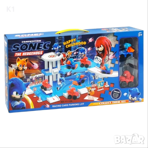 Детска писта на Соник с 2 героя, Sonic, снимка 2 - Образователни игри - 52399088