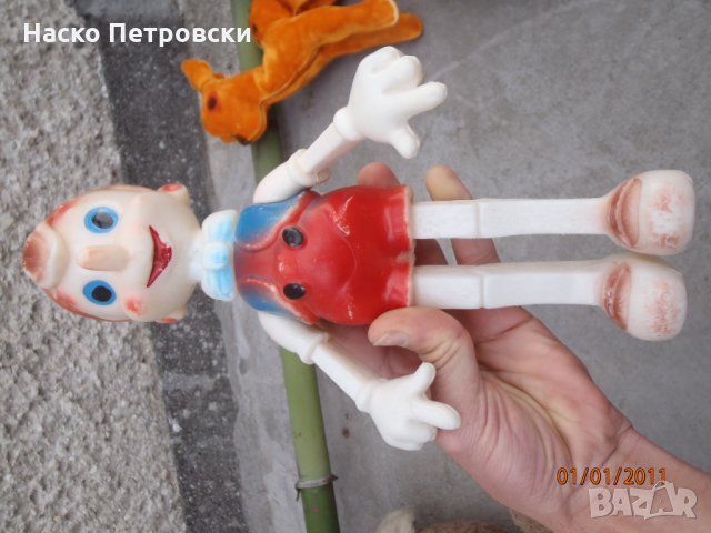 Ретро детски играчки от соца - механични, плюшени, кукли, надуваеми., снимка 10