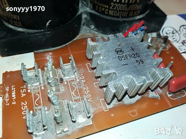 SOLD OUT-поръчани-yamaha x2 кондензатори платка 2703231410, снимка 10 - Ресийвъри, усилватели, смесителни пултове - 40152777