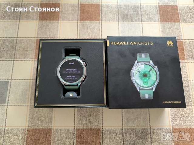Смарт часовник Huawei watch GT6 Green , снимка 7 - Мъжки - 54213954