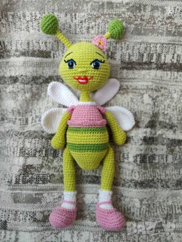 Нова ръчно плетена кукла, снимка 2 - Подаръци за рожден ден - 52028927