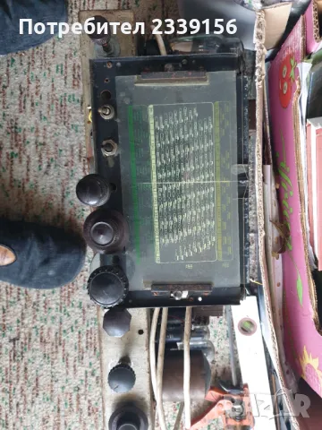 Стар лампов апарат, снимка 13 - Радиокасетофони, транзистори - 48859889