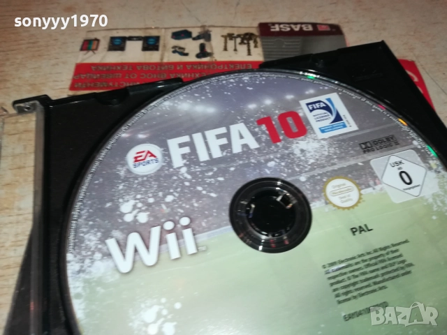 NINTENDO WII FIFA 10 GAME 0211250830, снимка 2 - Игри за Nintendo - 52260863