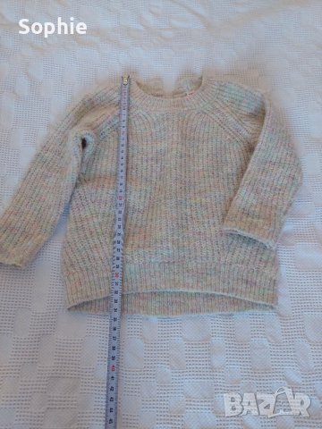 Бебешки пуловер Mango, снимка 3 - Бебешки блузки - 39684651