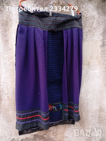 Стари носии от ТРОНСКИЯТ край. Пищимали и бръчник с престилки. , снимка 18 - Антикварни и старинни предмети - 51000435