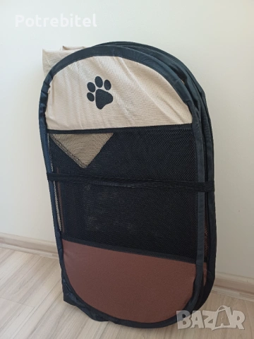 Сгъваема клетка за куче, снимка 3 - Други стоки за животни - 54118303