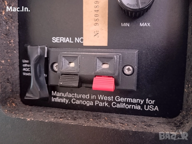 ТОНКОЛОНИ INFINITY RSe , снимка 12 - Тонколони - 52723670