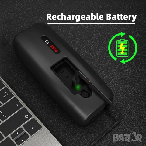 BSIDE T7 Акум. ултразвуков дебеломер 1.0-300 мм с 2.8” HD LCD диспл., снимка 10 - Друга електроника - 53264059