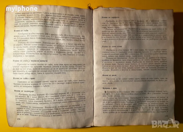 Стара Книга Наша Кухня / Проф. Д-р Иван С. Найденов, снимка 8 - Специализирана литература - 49429490