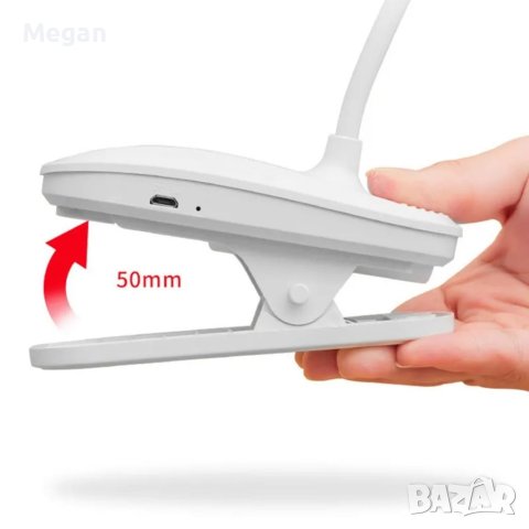 Зареждаща се настолна Led лампа , снимка 4 - Настолни лампи - 40704743