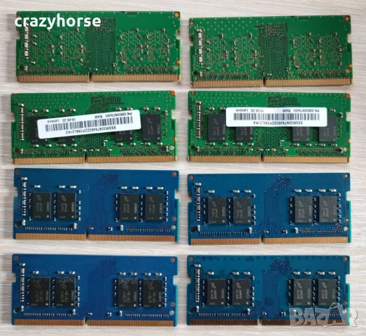 RAM памет SODIMM 8GB DDR4 PC4 от 2400MHz до 3200MHz (Micron, Ramaxel), снимка 2 - RAM памет - 53322573