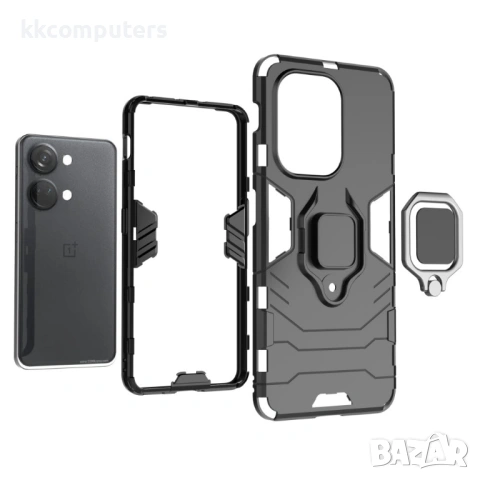 OnePlus Nord 3 5G / Ace 2V 5G Удароустойчив Ring Holder Калъф и Протектор, снимка 7 - Резервни части за телефони - 53366196