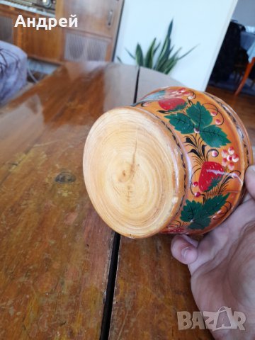 Стара дървена паница,купа #3, снимка 5 - Антикварни и старинни предмети - 42049030