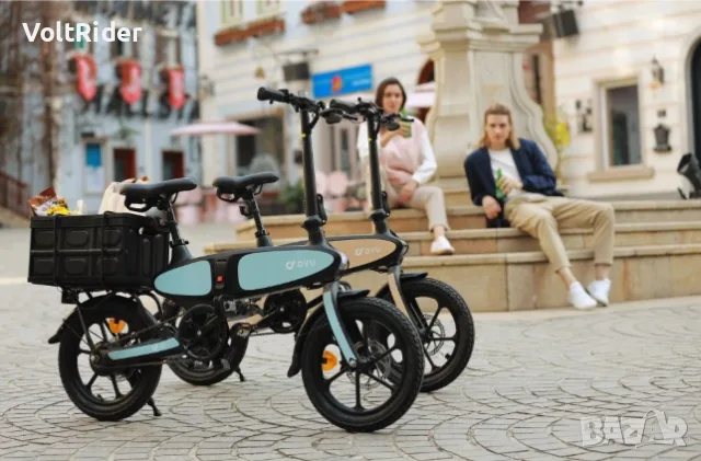 Сгъваемо електрическо колело DYU C2 500W 48V 7.5Ah, снимка 11 - Велосипеди - 55719259