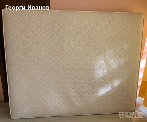 Твърд ортопедичен матрак с кокос, памук и вълна - 160х200х20см, снимка 5 - Спални и легла - 52407201