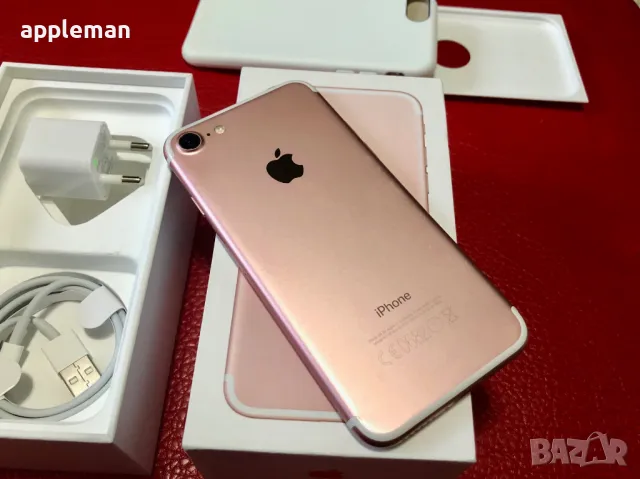 Apple iPhone 7 128Gb Rose gold Фабрично отключен, снимка 2 - Apple iPhone - 48801722