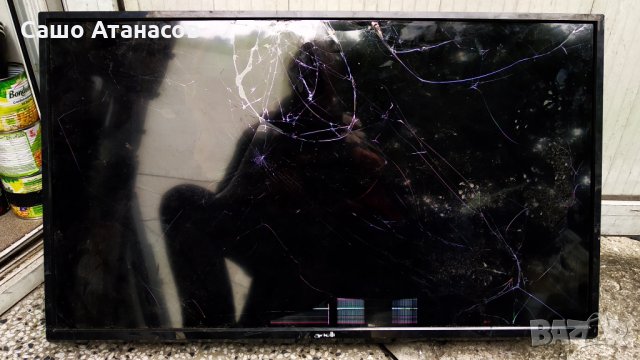 Arielli LED-32DN6A7 SMART със счупена матрица , TP.MT5510S.PB802 , RF-BU320E30-0601S-02 A2