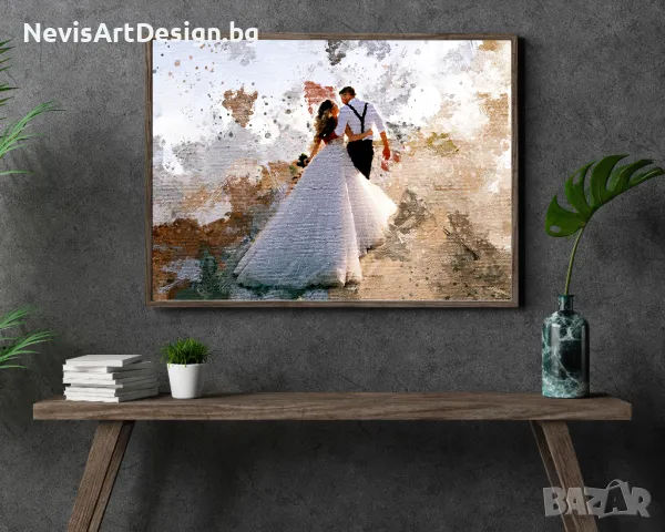 Дигитален маслен портрет - По поръчка от Ваша снимка, снимка 3 - Картини - 47536483