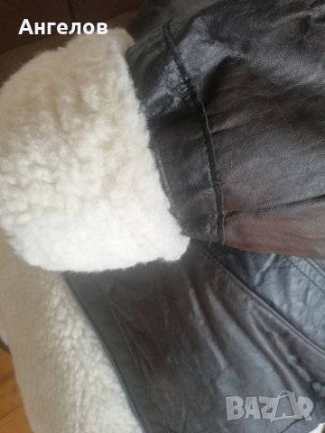 Кожено яке пилотско естествена кожа номера 50,52,54, снимка 4 - Якета - 30718974
