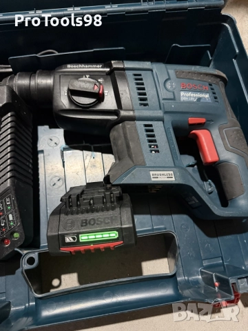Bosch GBH 18V-21 безчетков перфоратор, снимка 5 - Перфоратори - 56530175