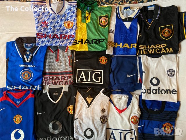 Manchester United shirts collection , снимка 11 - Футбол - 31076640