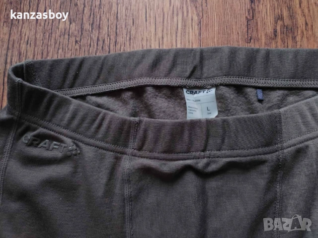 CRAFT Thermal Baselayer - мъжки долен клин КАТО НОВ Л, снимка 4 - Спортни дрехи, екипи - 53100389