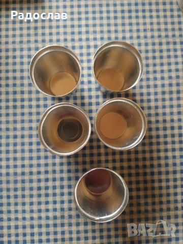 стар комплект туристически малки чашки, снимка 5 - Други стоки за дома - 54168974