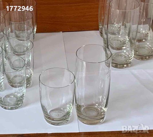 Чаши кристал, стъклени кристални нови - цена за 6 броя, снимка 1 - Чаши - 42648096