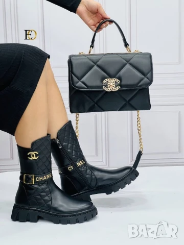дамски боти chanel , снимка 3 - Дамски боти - 51394430