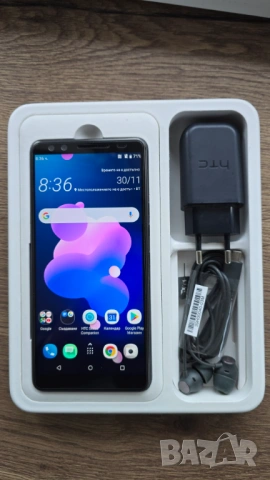 Телефон HTC U12+ Translucent blue, снимка 6 - HTC - 53291398