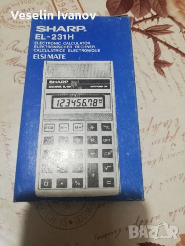 Елки Sharp EL-231H,231S и Casio HL812e