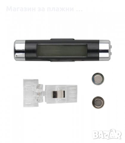 ДИГИТАЛЕН ЧАСОВНИК И ТЕРМОМЕТЪР ЗА КОЛА - код K01, снимка 5 - Аксесоари и консумативи - 34283368