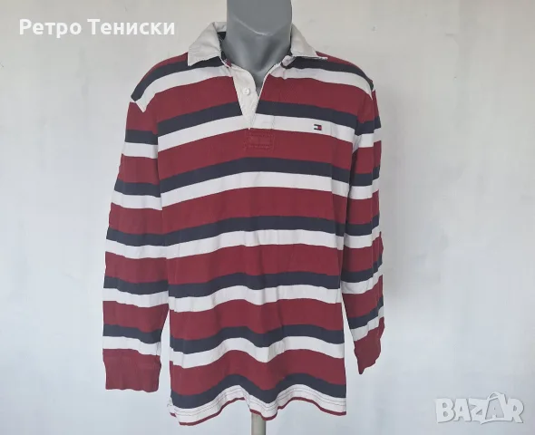 Поло тениска Tommy Hilfiger — Мъже размер L Червено