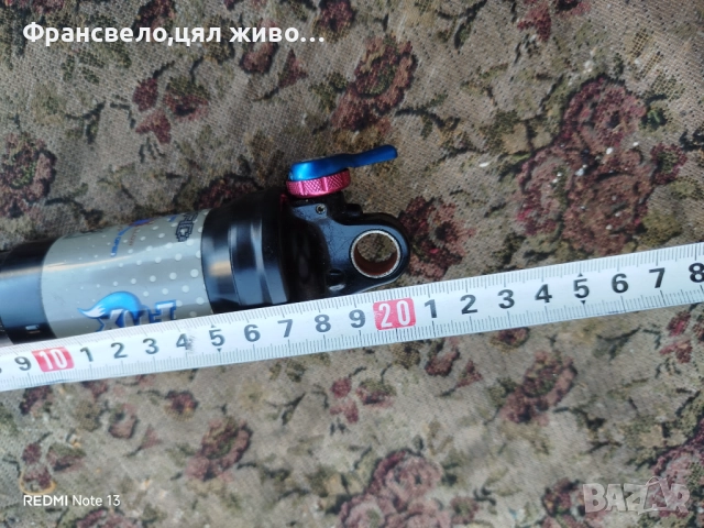 ШОк за велосипед колело fox, държи въздуха, няма теч , снимка 4 - Части за велосипеди - 51437694