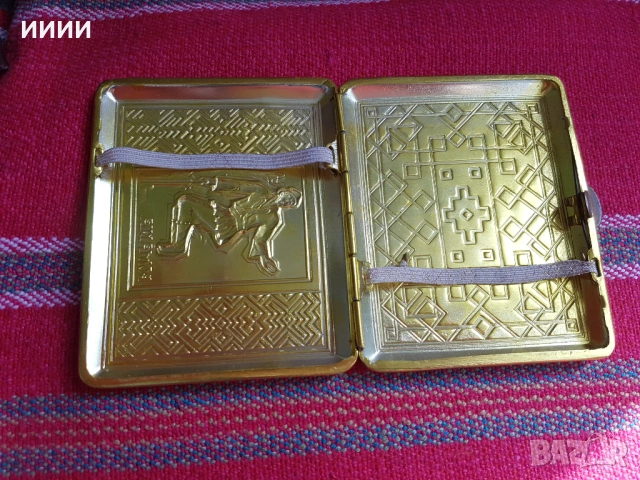 Табакера румънска , снимка 2 - Антикварни и старинни предмети - 53884262