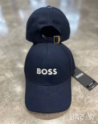 Страхотни шапки с козирка един размер BOSS ARMANI STONE ISLAND , снимка 4 - Шапки - 54299319