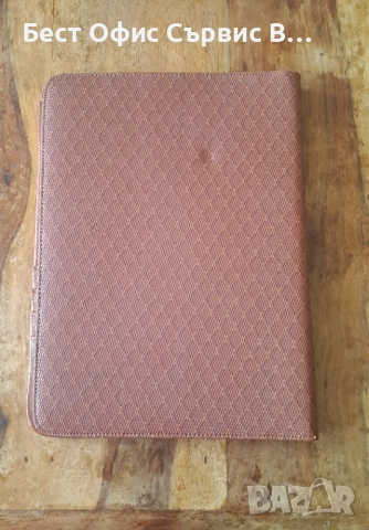 папка за документи луксозна кожена кафява с калкулатор A4 Размер, снимка 11 - Ученически пособия, канцеларски материали - 52515369