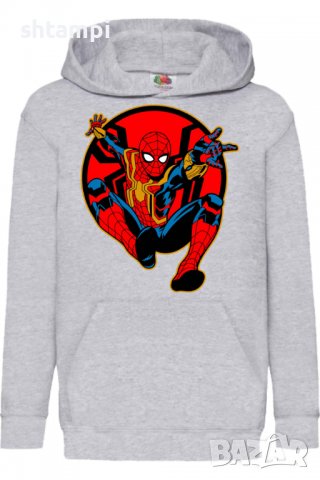 Детски Суитчър/Суитшърт Spider-man 23,Spider-man,Игра,Подарък,Изненада,Забавление,Рожден Ден