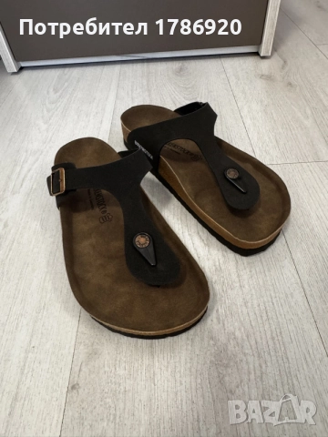 Дамски чехли Birkenstock Gizeh, снимка 4 - Чехли - 53473436