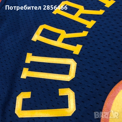 Мъжки потник Mitchell&Ness Stephen Curry Golden State Warriors season 2009 размер XL, снимка 3 - Тениски - 52028989