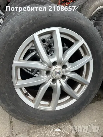 Mercedes джанти с гуми 18 цола ML GL GLE