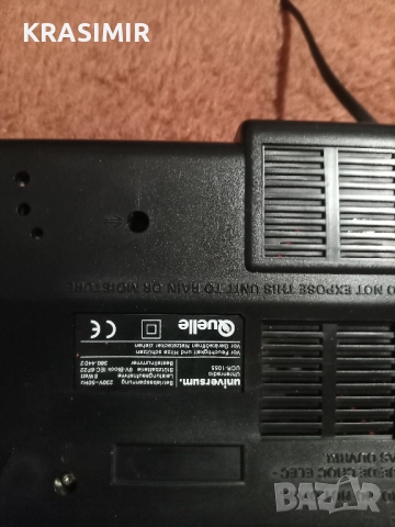 РадиоКасетофонЧасовникАларма Universum Digital. , снимка 4 - Радиокасетофони, транзистори - 52162474