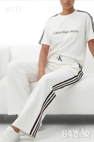 Висок клас Екип Calvin Klein Бяло