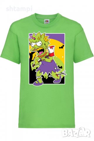 Детска тениска The Simpsons Lisa Simpson 01,Halloween,Хелоуин,Празник,Забавление,Изненада,Обичаи,, снимка 9 - Детски тениски и потници - 38158435