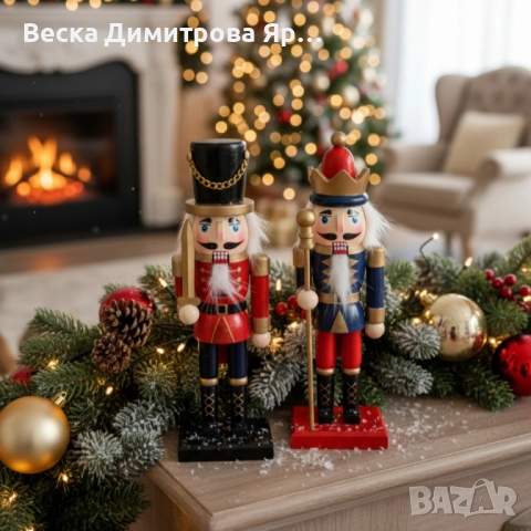 Дървена Коледна фигурка – Малък детайл, голям празничен уют