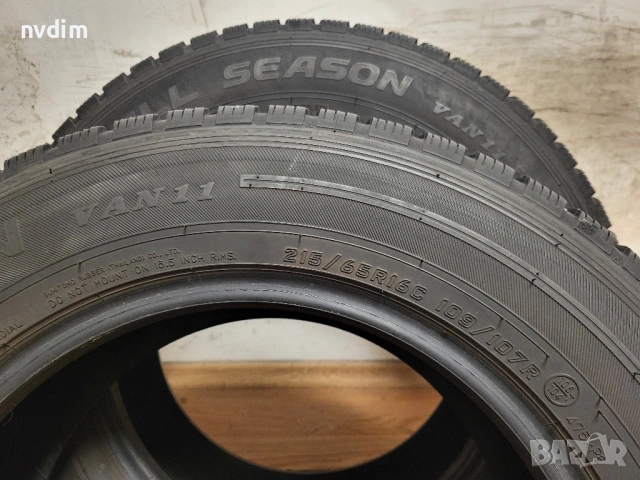 215/65/16C Falken / бус всесезонни гуми, снимка 7 - Гуми и джанти - 54046580