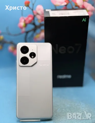 Realme Neo7, 12GB RAM, 256GB, 5G, Silver, Dimensity 9300+, 7000mAh, снимка 9 - Други - 56009949