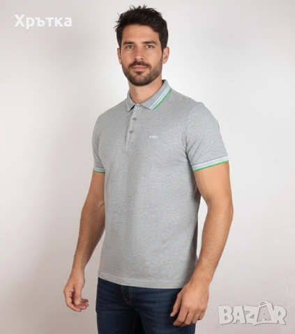 Hugo Boss Paddy - Оригинална мъжка тениска с яка размер XL